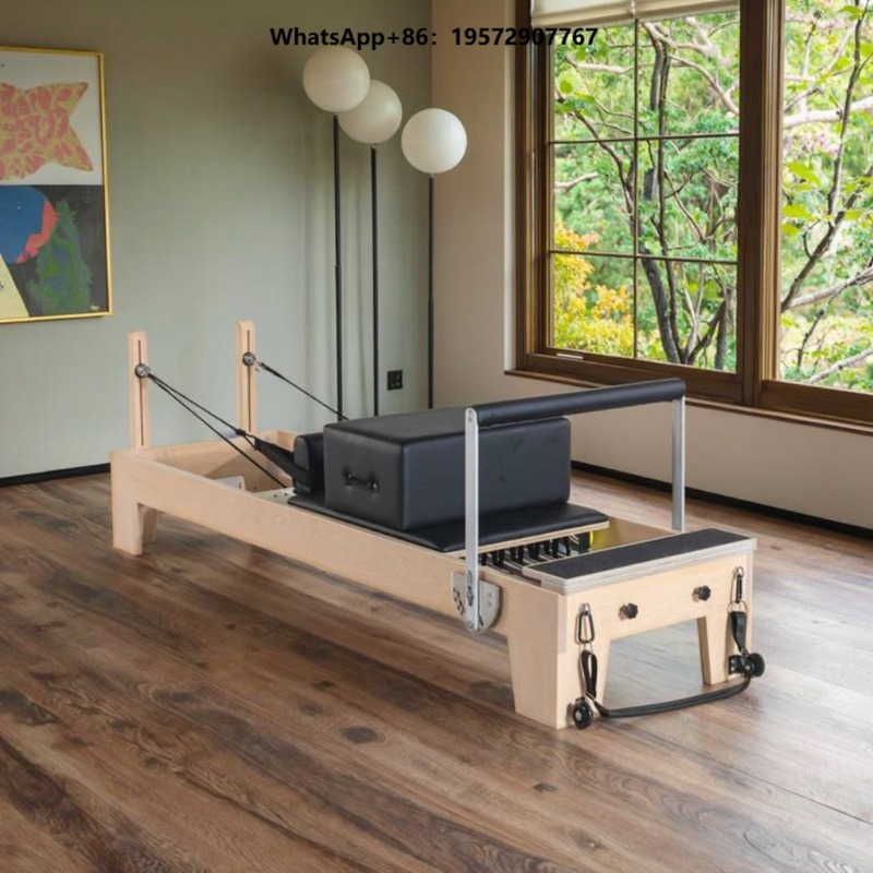 Home Gym Cost - Factory Home Cost-effective Wooden Pilates Reformer