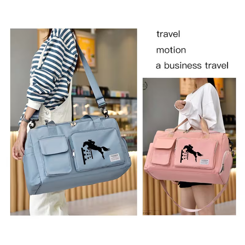 Home Gym Compact - New Simple Travel Bag with Equestrian