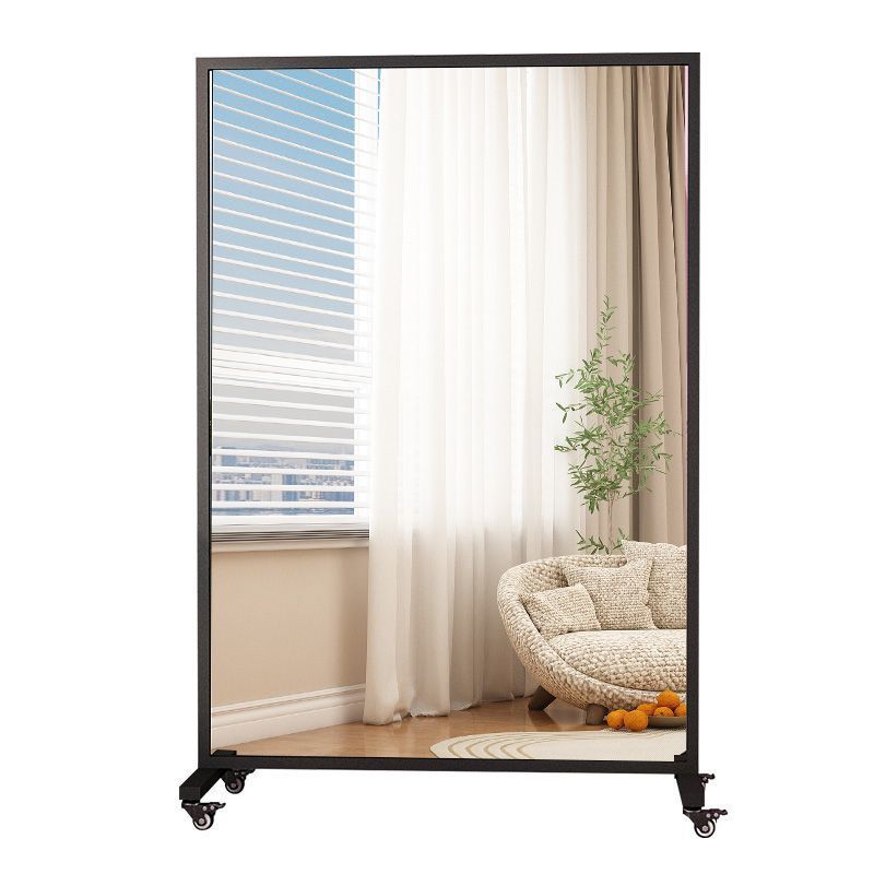 Home Gym Yoga Room - High definition dance mirror universal wheel