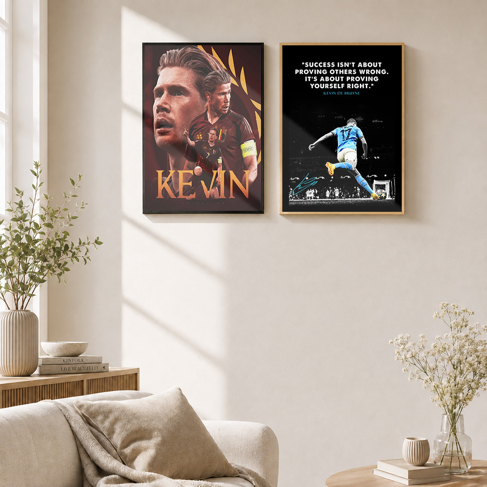 Kevin De Bruyne Framed Metal P - đánh giá và giá Home Gym Custom