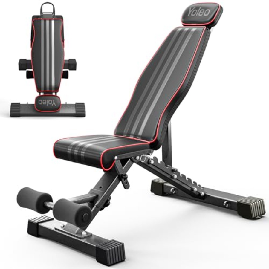 Adjustable Weight Bench 827LB  - đánh giá và giá Home Gym Second