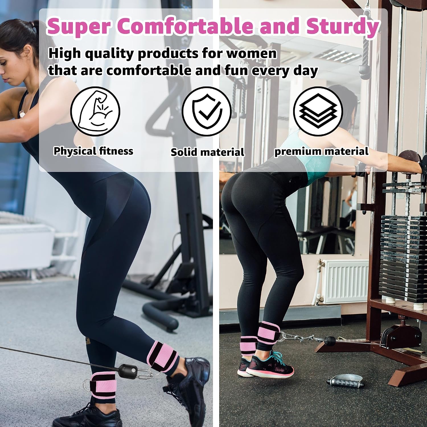 Ankle Resistance Bands Portabl - đánh giá và giá Home Gym Recommendations