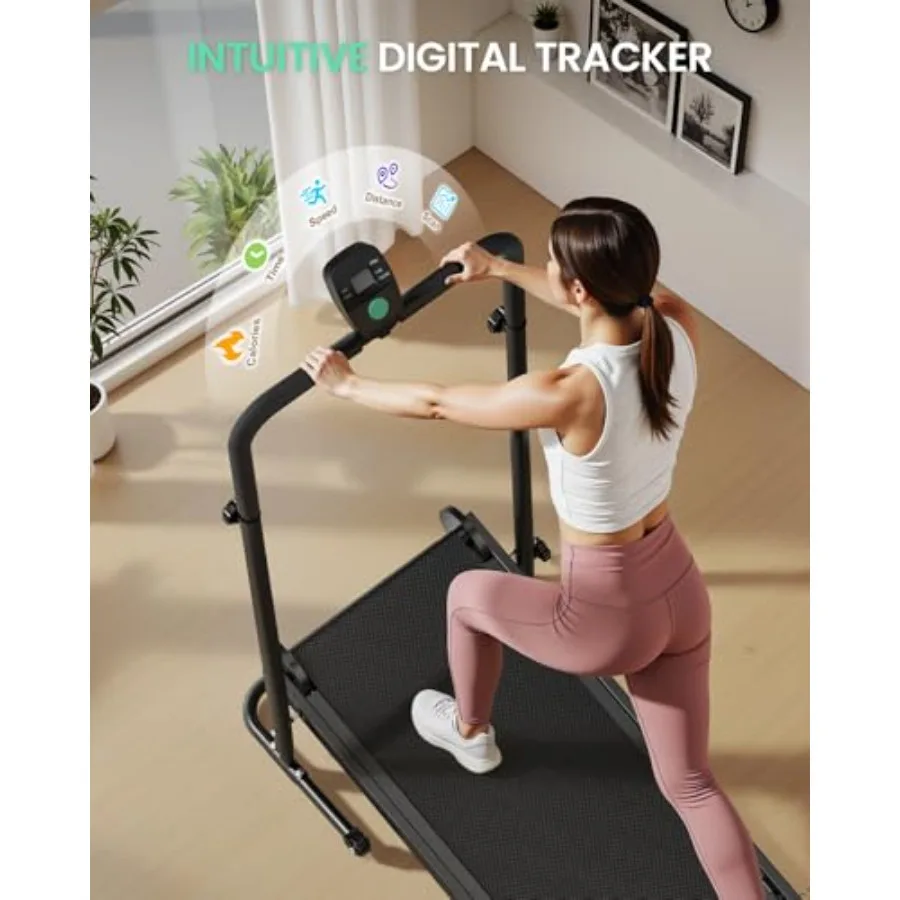 Dual Flywheel Manual Treadmill - đánh giá và giá Treadmill Home Gym