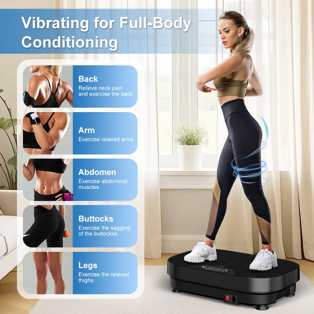 Whole Body Vibration Plate wit - đánh giá và giá Home Gym Supplier
