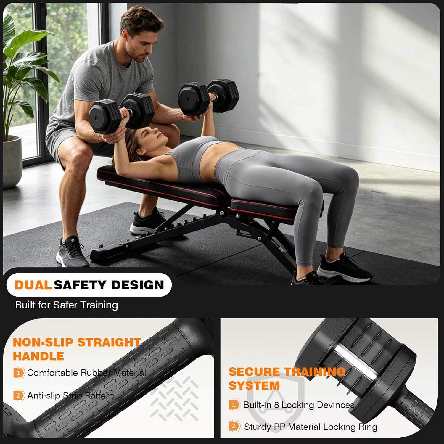 Adjustable Dumbbells Set, 25/5 - đánh giá và giá Home Gym Custom