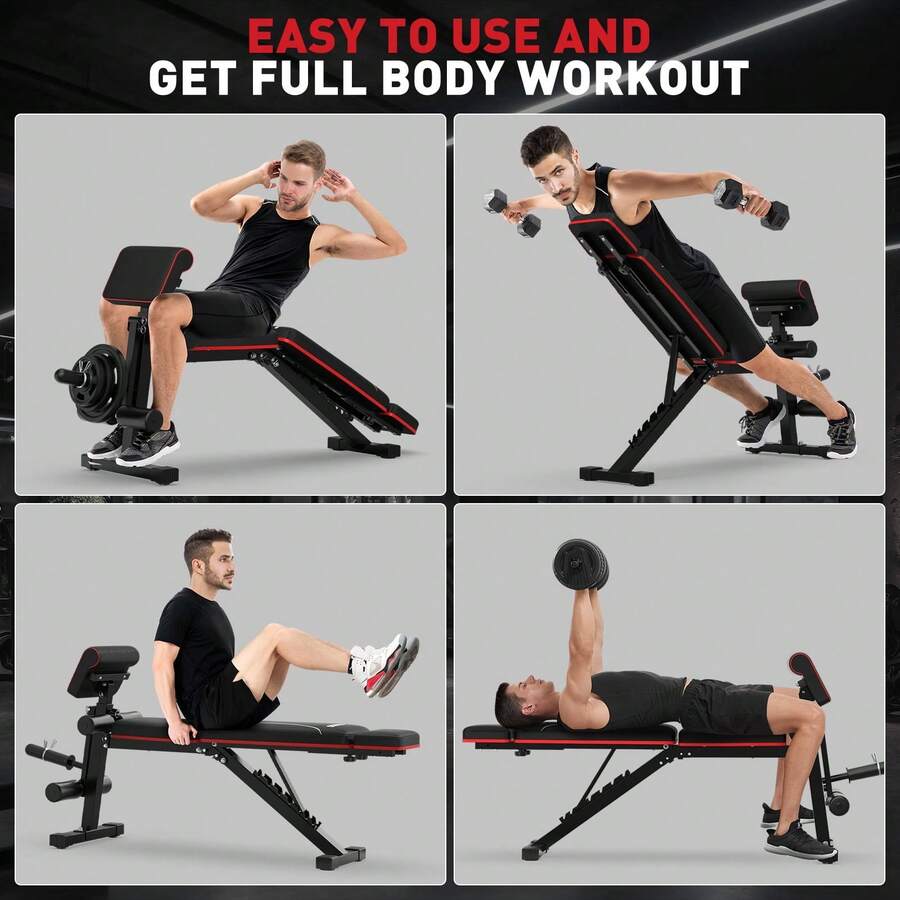 7 Positions Adjustable Weight  - đánh giá và giá Home Gym Full Setup