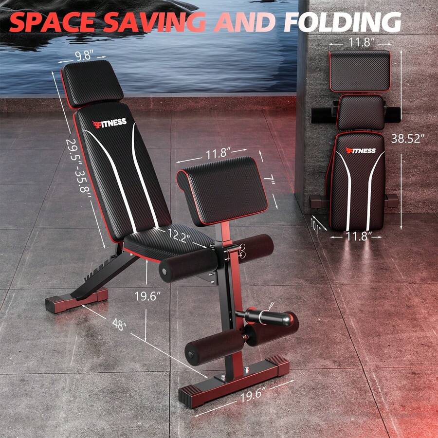 7 Positions Adjustable Weight  - đánh giá và giá Home Gym Full Setup