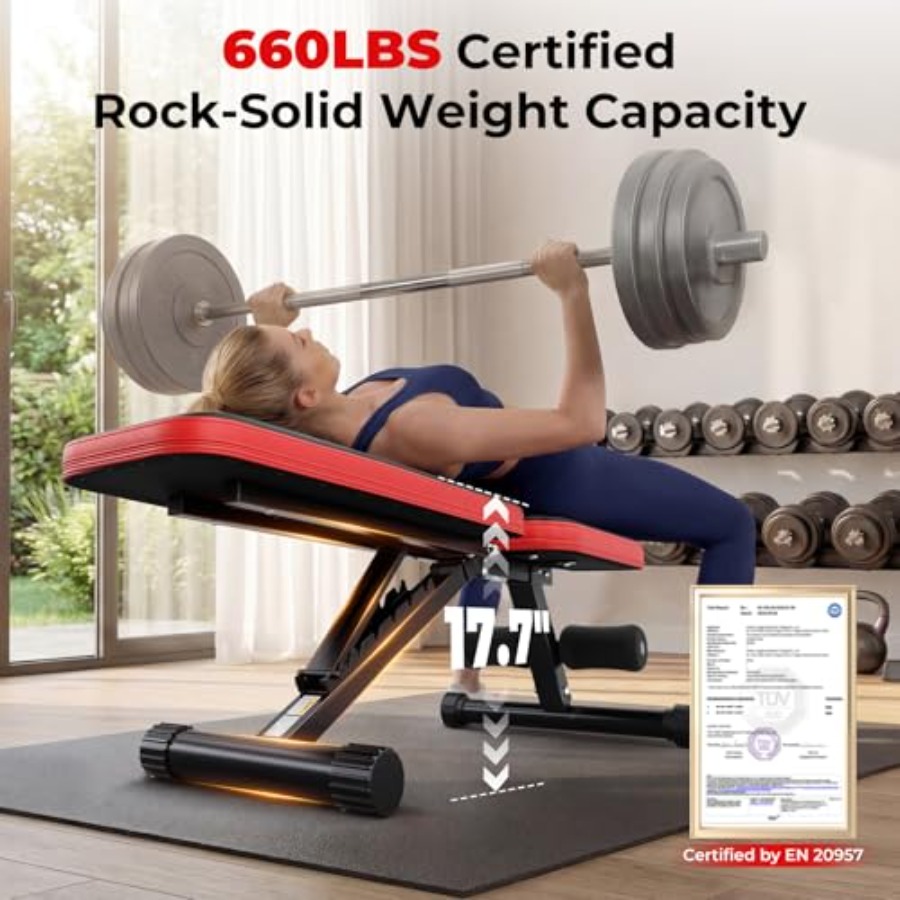 Home gym adjustable weight ben - đánh giá và giá Home Gym Design