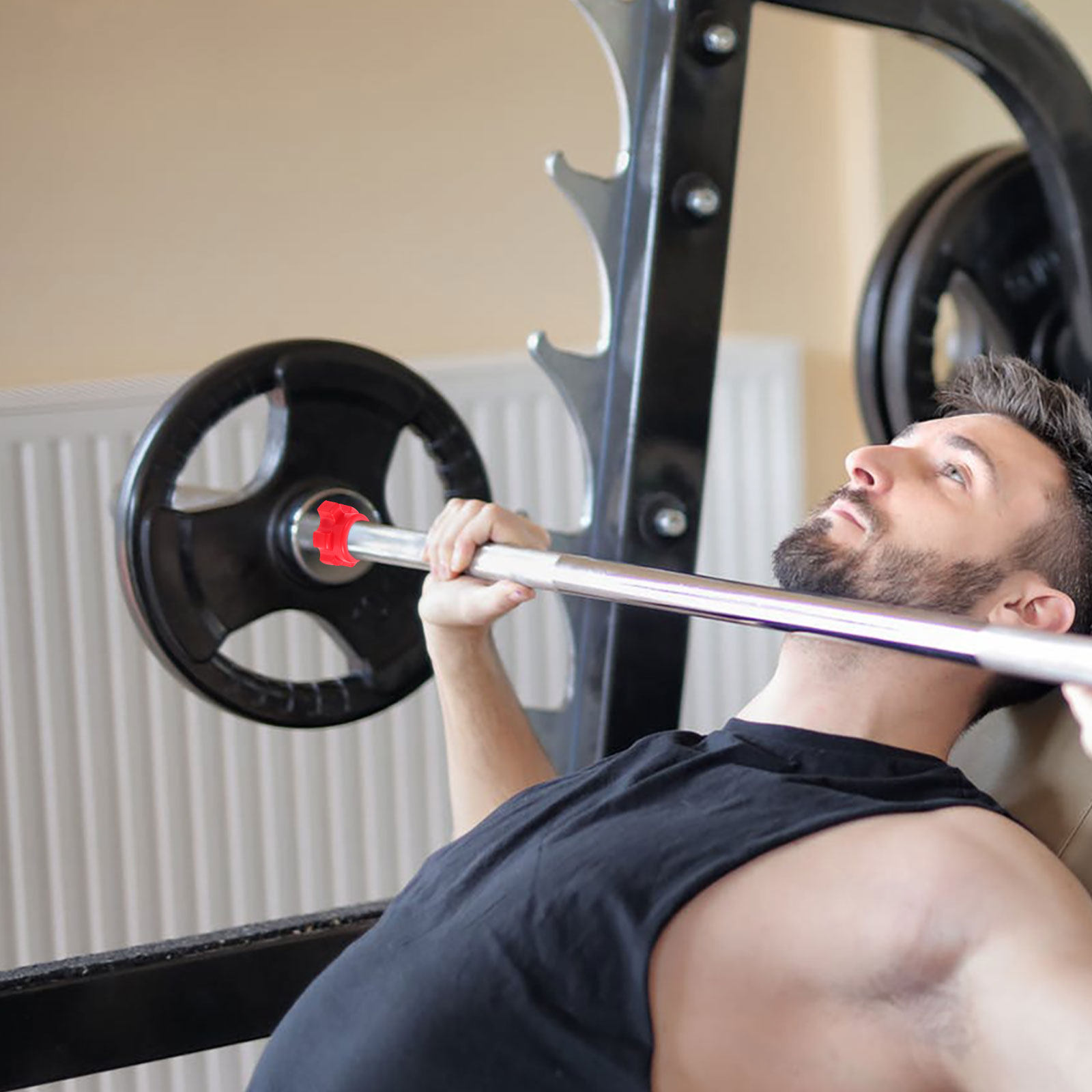 4 Pcs Plastic Nut Dumbbell Bar - đánh giá và giá Home Gym Garden