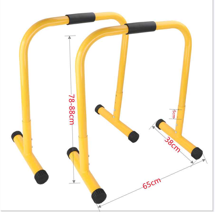 Steel Parallel Bar, 65x38x78cm - đánh giá và giá Dip Station Parallel